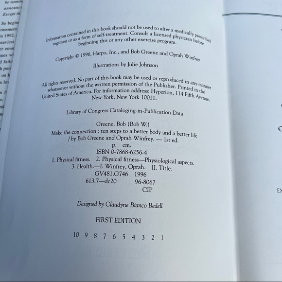 MAKING THE CONNECTION by BOB GREENE and OPHRAH WINFREY - Picture 9 of 16